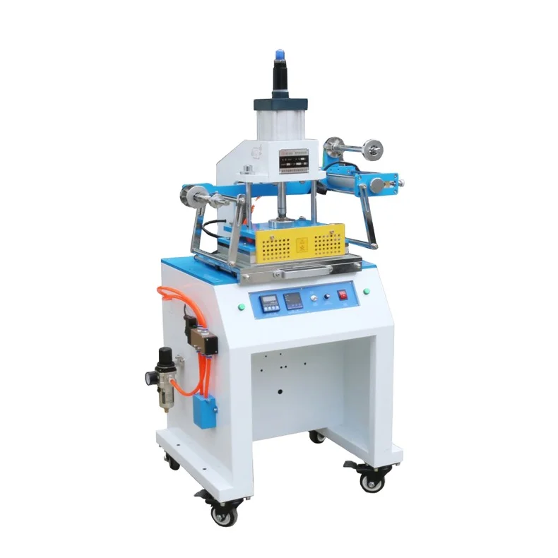 

Automatic Sheet Feed Edge Roll to Roll Hot Foil Stamping Machine for Plastic Cosmetic Jars