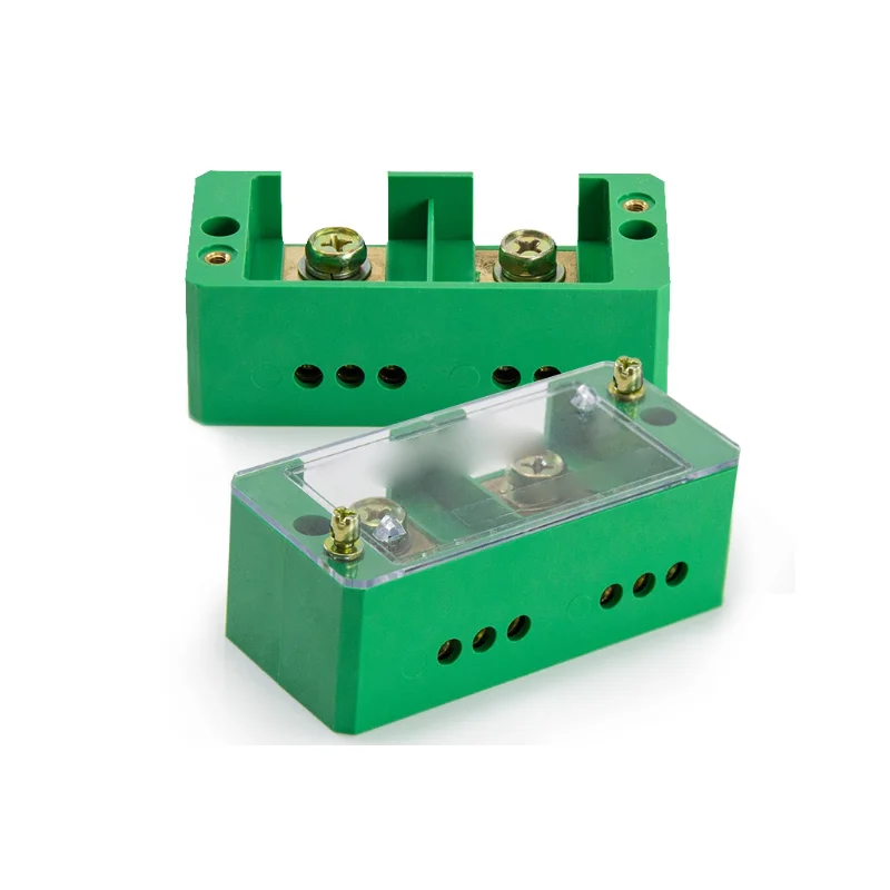 Single Phase 2-in 6-out Terminal Block Junction Box, 220V Electric Meter Box with Distribution Box