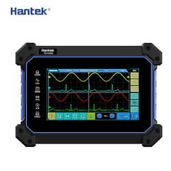 Hantek TO1112D Touch Screen Digital Oscilloscope 2 Channels 110Mhz Handheld Osciloscopio + Signal Source +Multimeter