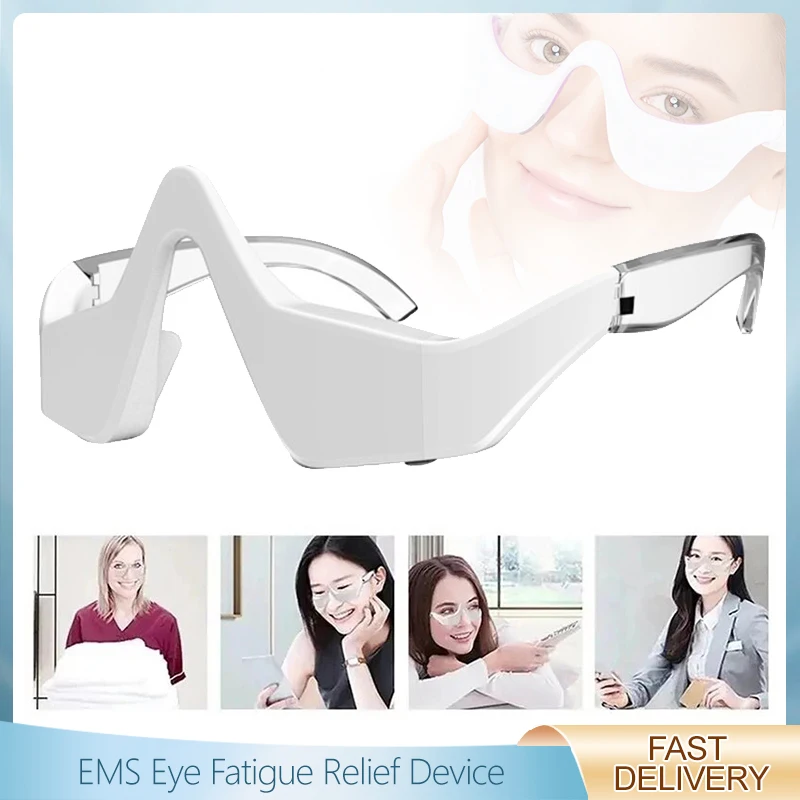 EMS-Gerät zur Augenentspannung, Mikrostrom-Heizung, Augenschutz-Behandlung, lindert Ermüdung der Augen und Gerät zur Entfernung von schwarzen Kreisen