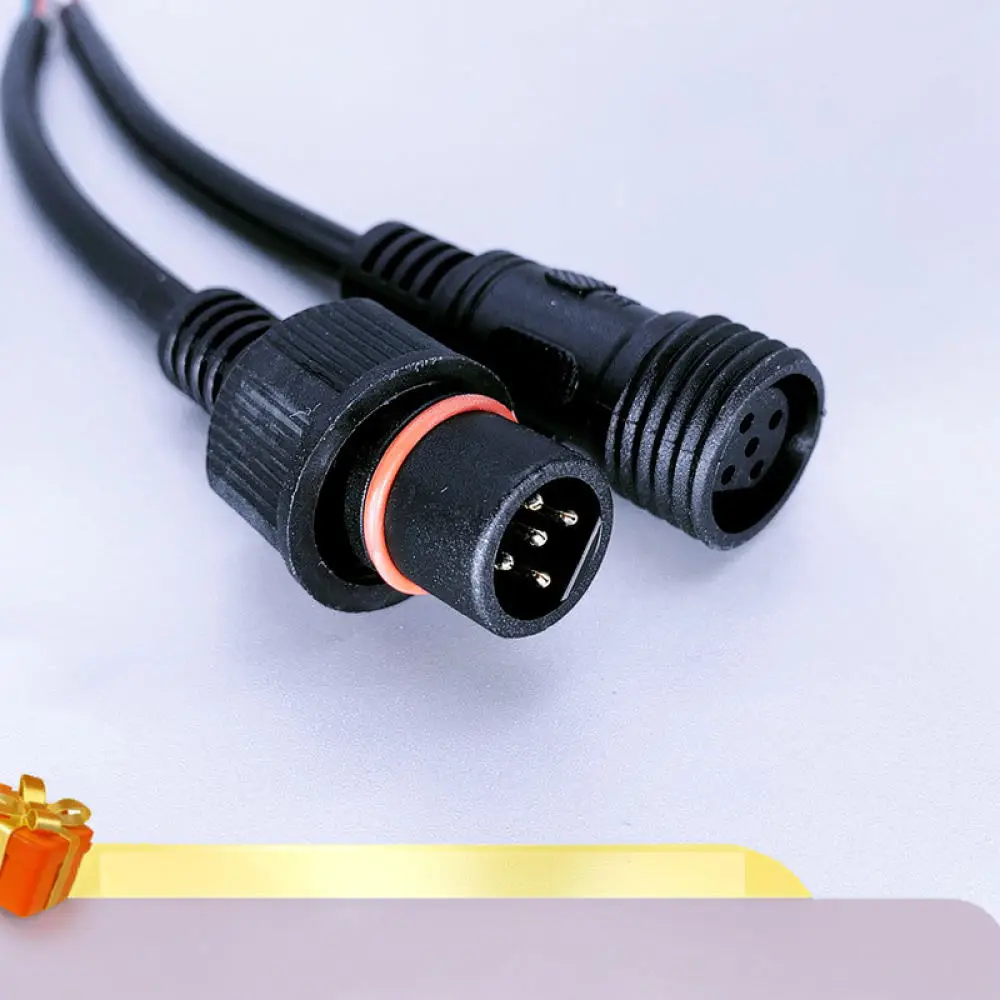 Outdoor Power Waterproof Aviation Connector Socket LED Lighting Plug Male Female Quick Joiner Electrical Wire Adapter Supply