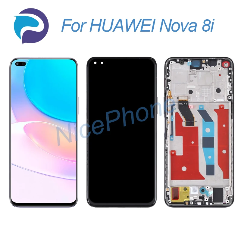 

For HUAWEI Nova 8i LCD Screen + Touch Digitizer Display 2376*1080 NEN-L22, NEN-LX1, NEN-LX3 Nova 8i LCD Screen Display