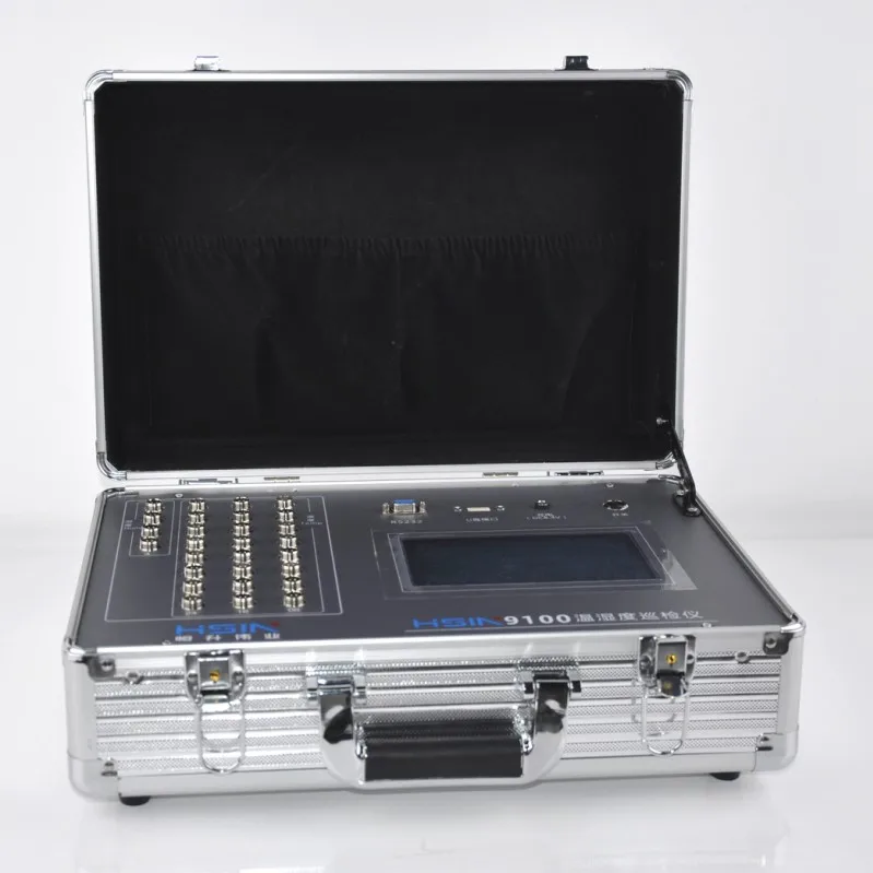 9100 Field Automatic Temperature & Humidity Calibrator With 0.01 Resolution And 0-100%RH Range Digital Testing Equipment