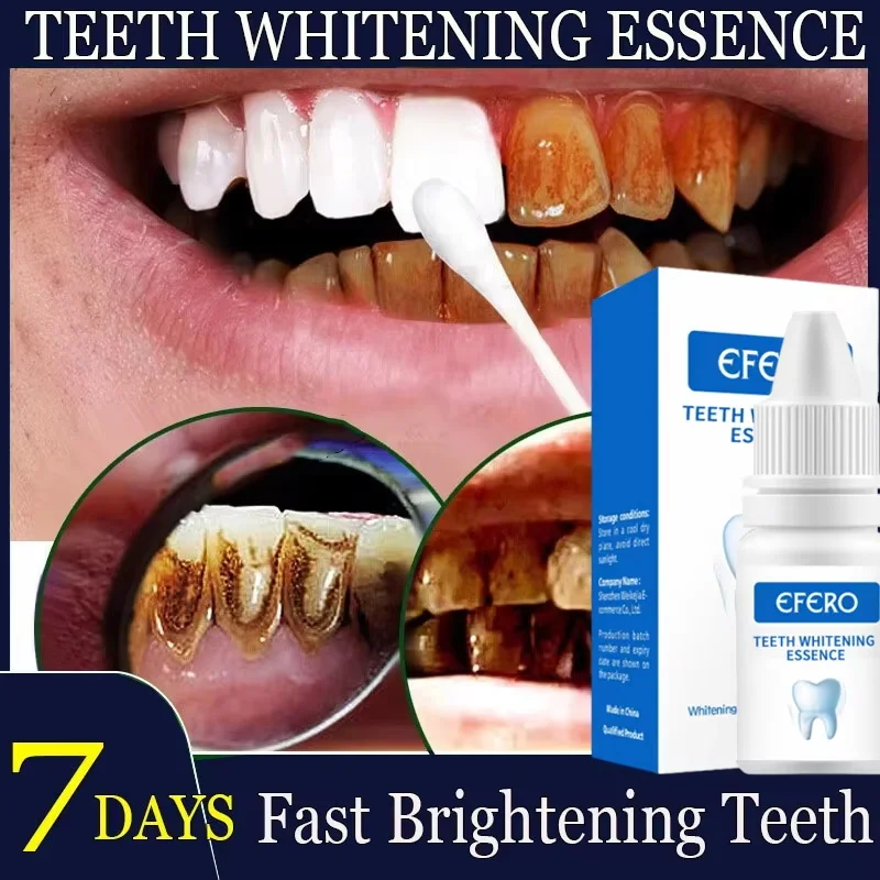Cleaning Tooth Whitening Serum Remove Plaque White Teeth Gel Teeth Yellow Smoke Stains Toothpaste Fresh Breath Oral Hygiene Care