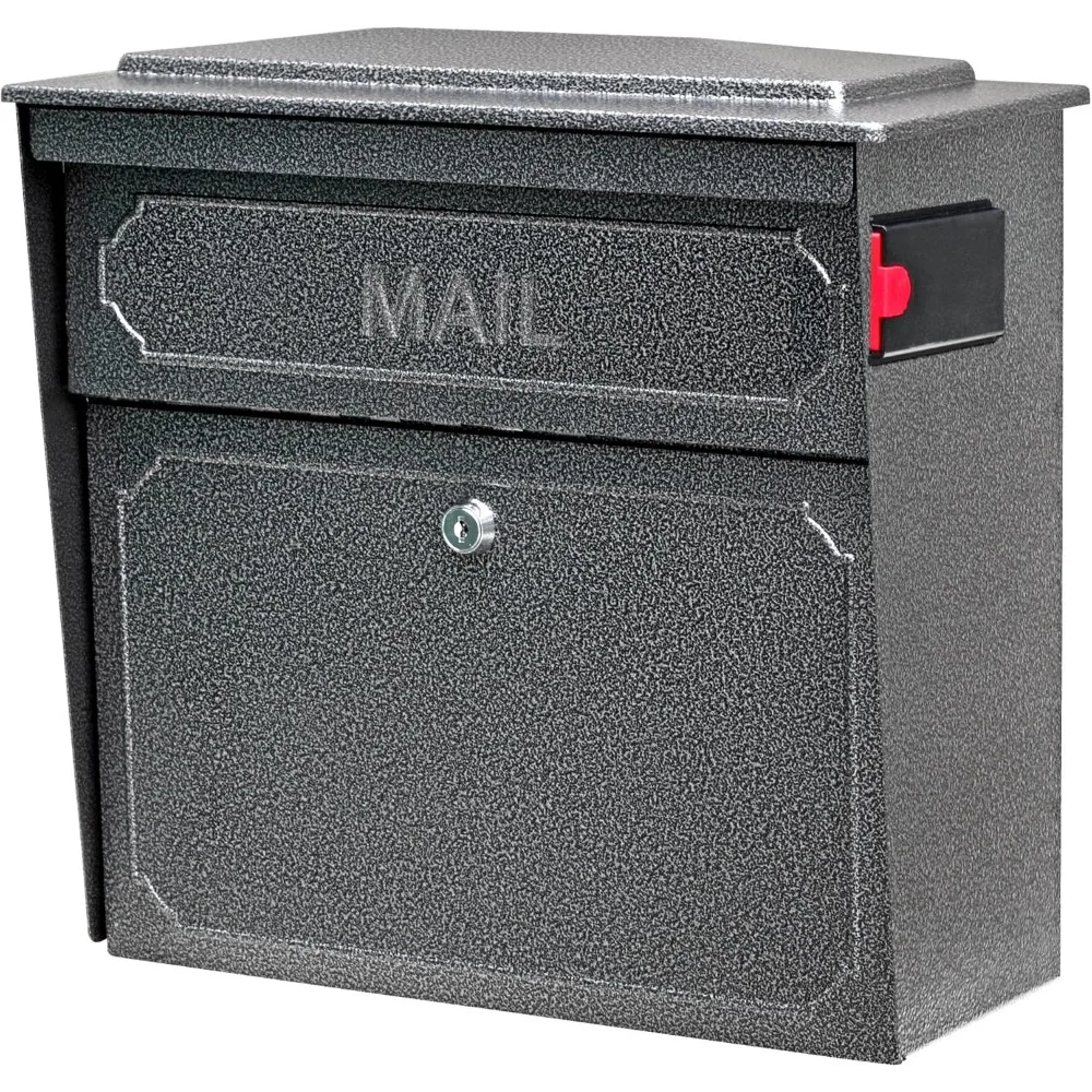 7175 Townhouse Locking Security Wall Mount Mailbox, Galaxy,Medium