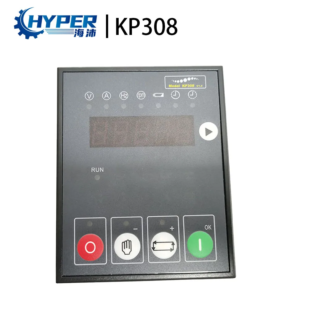 

KIPOR Controller KP308 For Genset Power Less Than 5kw Generator with Digital Display Panel