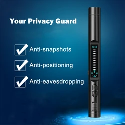 Hidden Cam Pen Anti Spy Camera Detector Bug Gadget Wireless RF Signal Finder Audio GSM Anti GPS Car Tracking Wiretapping Scanner