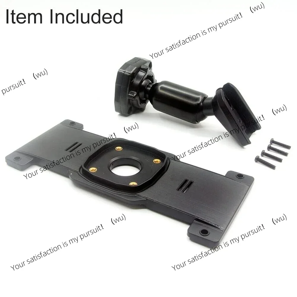 Rearview mirror metal backplane panel, driving recorder bracket, suitable for automotive DVR bracket, backplane, screws, bags