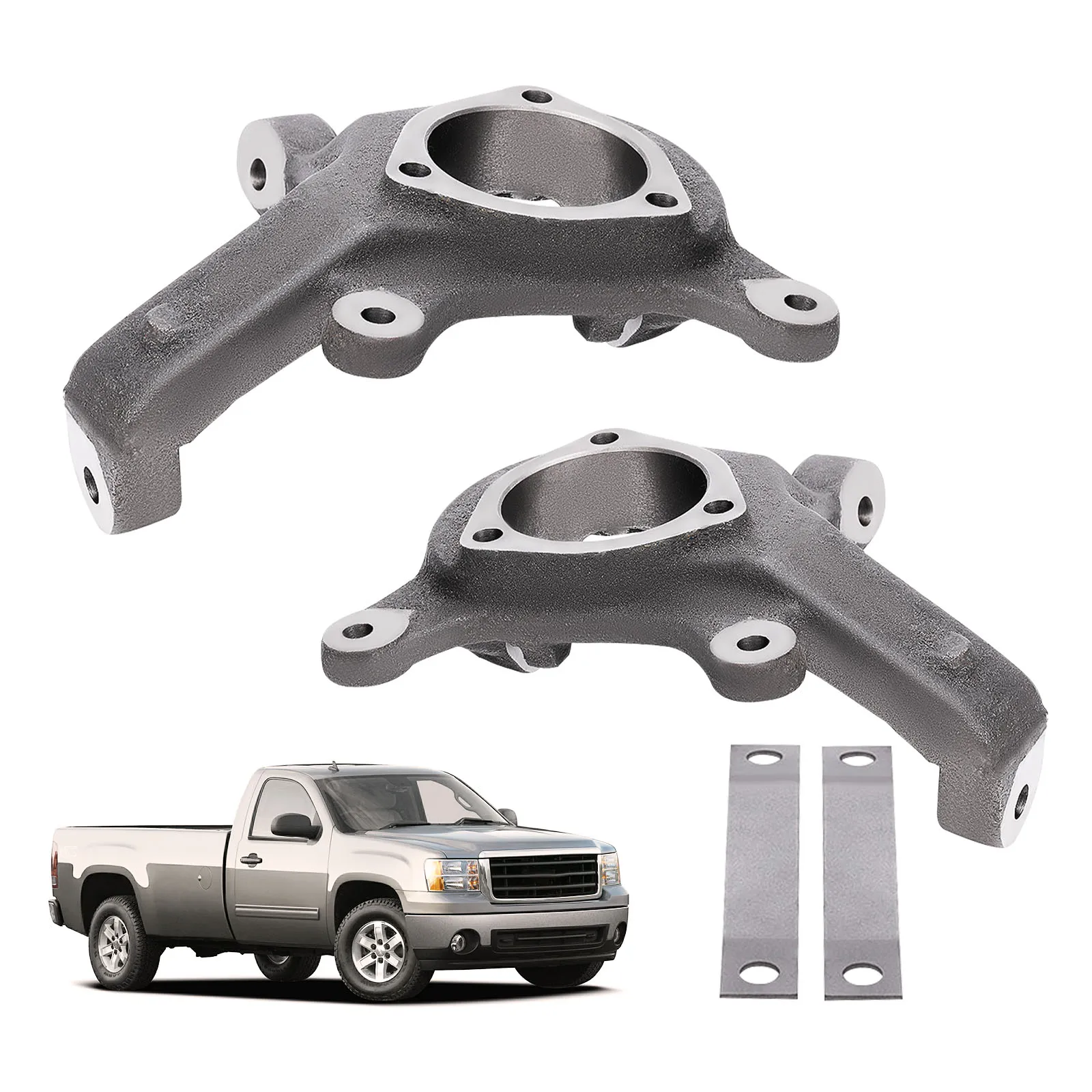 3in Lift Spindles For Chevy Silverado GMC Sierra 1500 2WD Pickup SUV 1999-2006