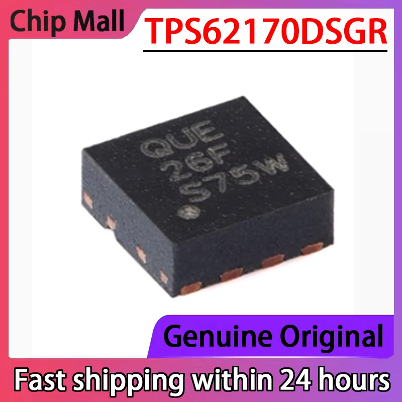 2PCS New Original TPS62170DSGR Screen Printed QUE WSON-8 Step-down Converter Chip in Stock