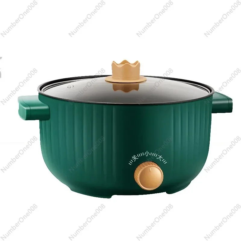 Multifunctional Electric Cooking Pot Large Capacity 3L Household Dormitory Non-stick Pot Electric Hot Pot