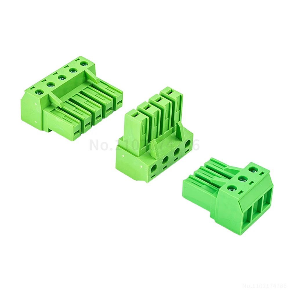 (1 PCS) 2EDGSK - 7.62mm high-current pluggable terminal block wide-pitch plug 2~12P 4mm² wire 400V 32A JM 15EDGSK 7.62
