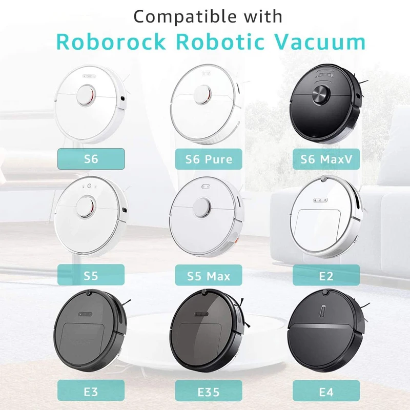 Accessories Mop Cloths Rags Pads For XiaoMi Roborock S5 Max S6 Pure S6 MaxV S5 S51 Xiaowa E25 E35 Vacuum Cleaner Spare Parts