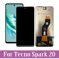 For Tecno Spark 20 PRO KJ5 KJ6 LCD Display Touch Screen Digitizer Assembly