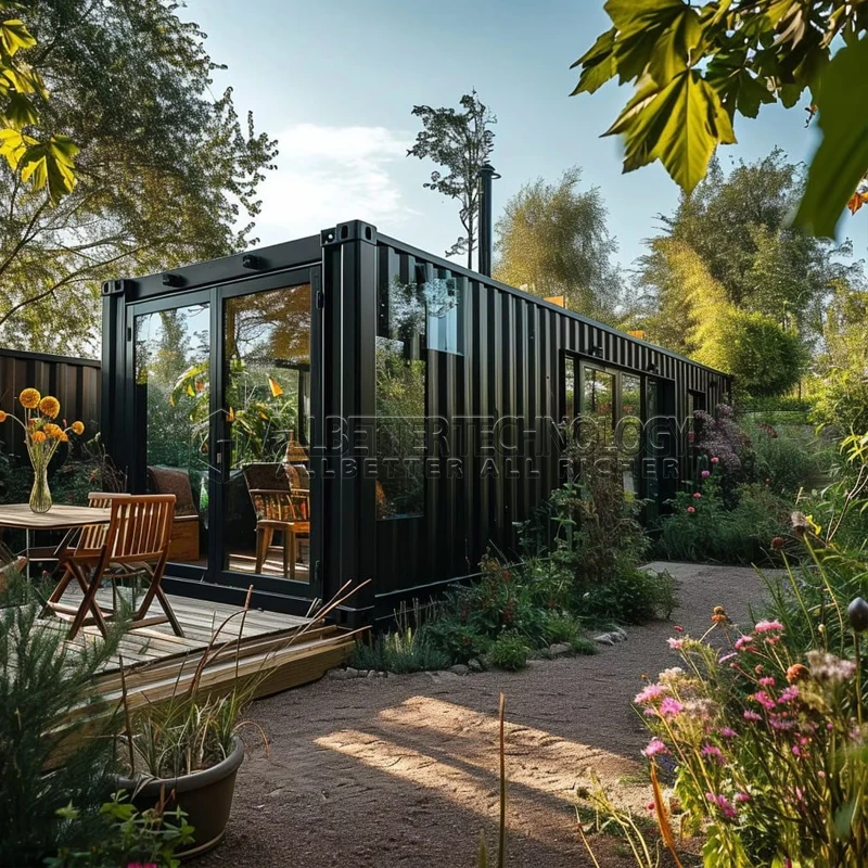 Allbetter Superior Foldable Container House Coffee Stand Milkshake Shop Fully Equipped Durable Floor Prefab Home