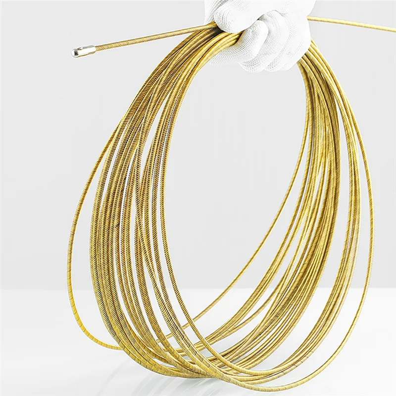 Strumento per infilare cavi universali da 15 m Estrattore per cavi elettrici Dispositivo per infilare per elettricisti Durevole Facile da usare