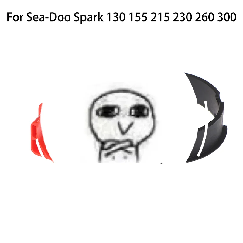 Cubierta de Volante con Anillo de Sujeción para Moto Acuática Sea-Doo Spark 130 155 215 230 260 300 Accesorios