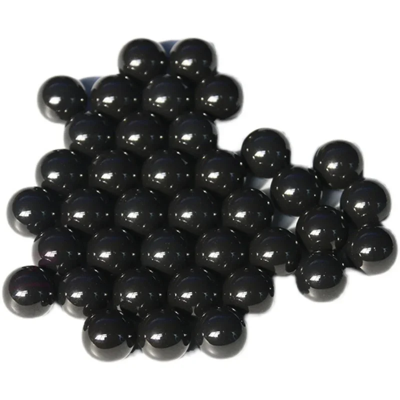 

100PCS High precision G5SIC silicon carbide ceramic ball shaft 5/5.556/5.953/6.35/6.747/7.144/7.938