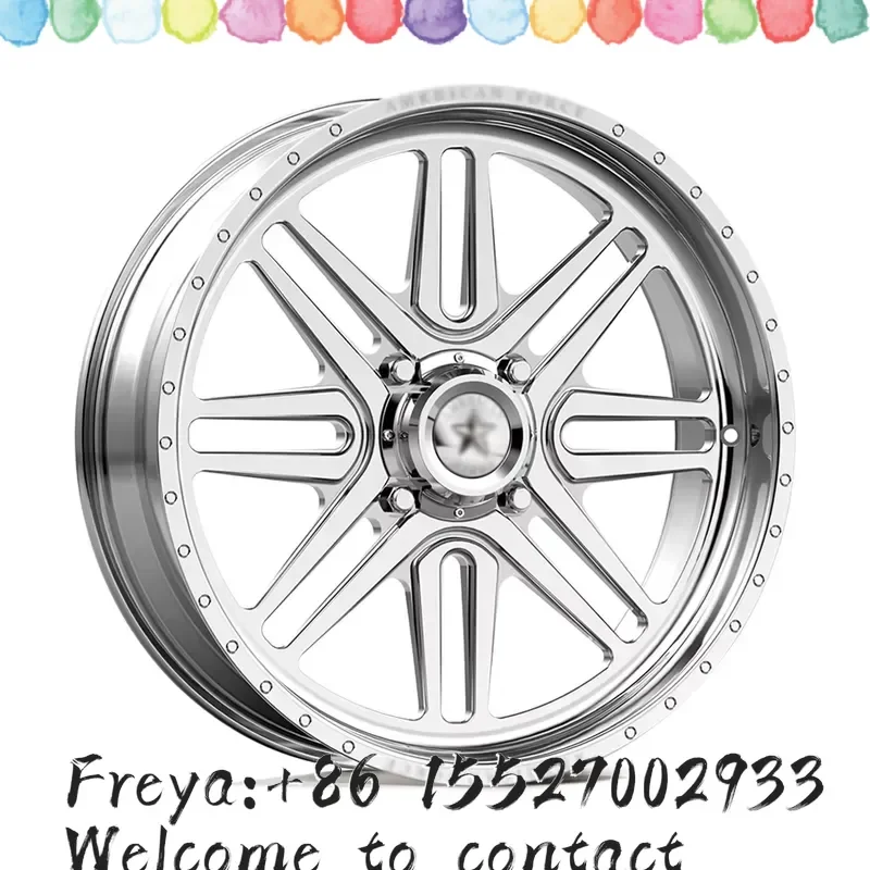 20 22 24 Inch UTV Forged Wheels 20x7 22x7 Narrow Design Multi Spoke 4x137 4x156 for Maverick X3 RZR Sand Custom Show Wheels