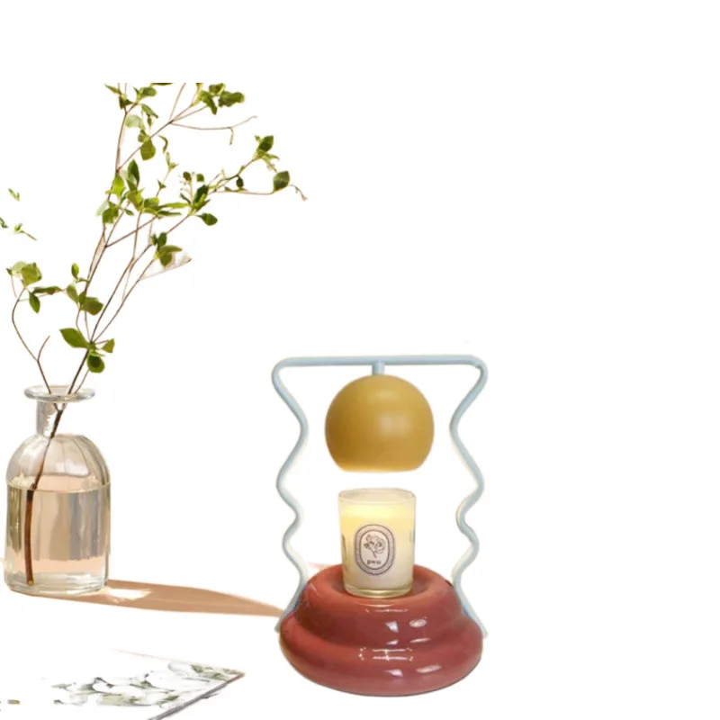 

Exquisite, cute, candle lamp, atmosphere, creativity, aromatherapy, bedroom, bedside, desk lamp, compact, gift