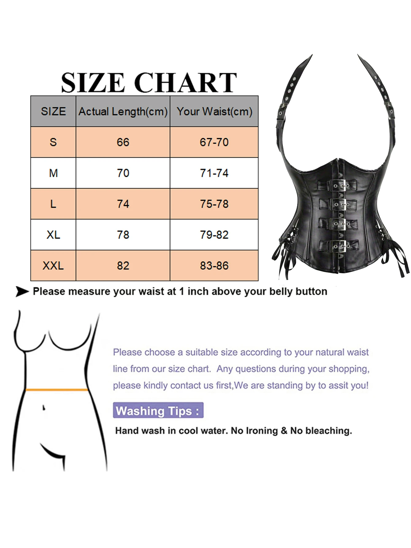 Red corset steampunk bustiers and corsets PU leather corselet underbust women halter top boned lace up halloween costume vintage - view 6
