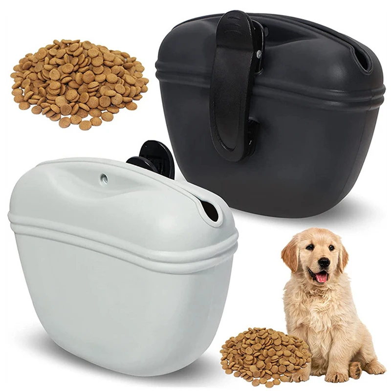 

Pet Supplies Dog Food Package New Fashionable Portable Food-grade Silicone Material Dog Training Fanny Pack Pet Snack Bag