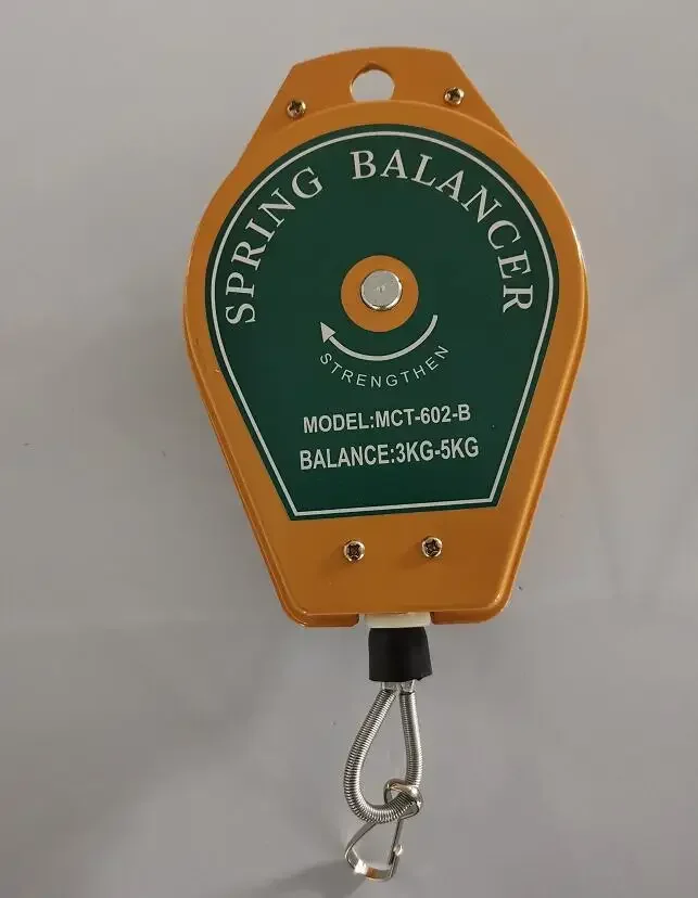 MCT-602 Spring Balancer, 3.5-5.0kg, Hook Puller, Industrial Use, Electric Screwdriver Balancer, Wire Rope