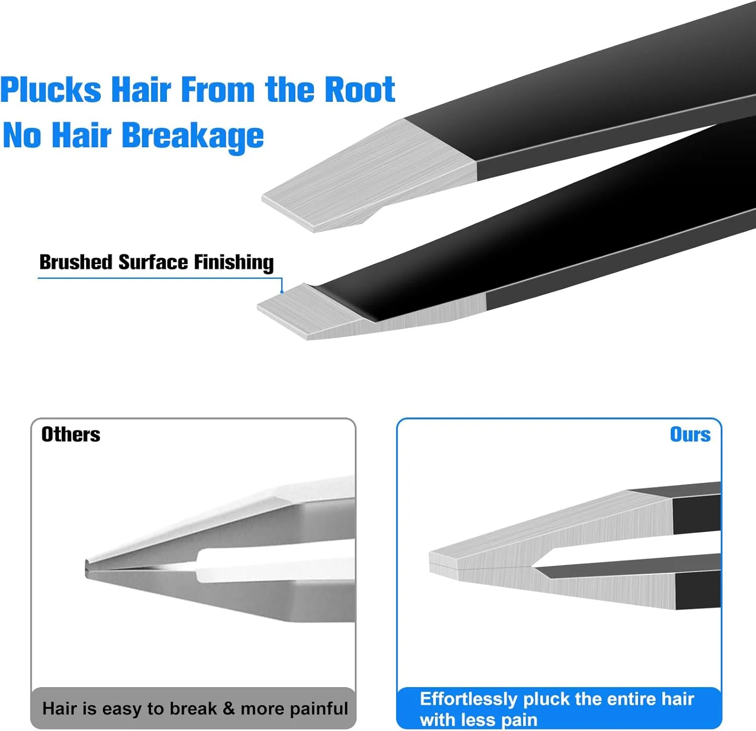 4 قطعة متعددة الأغراض الحاجب الملقط مجموعة الفولاذ المقاوم للصدأ الحاجب تشديد الوجه الشعر المتقلب ماكياج أداة مجموعة أدوات تشكيل العين