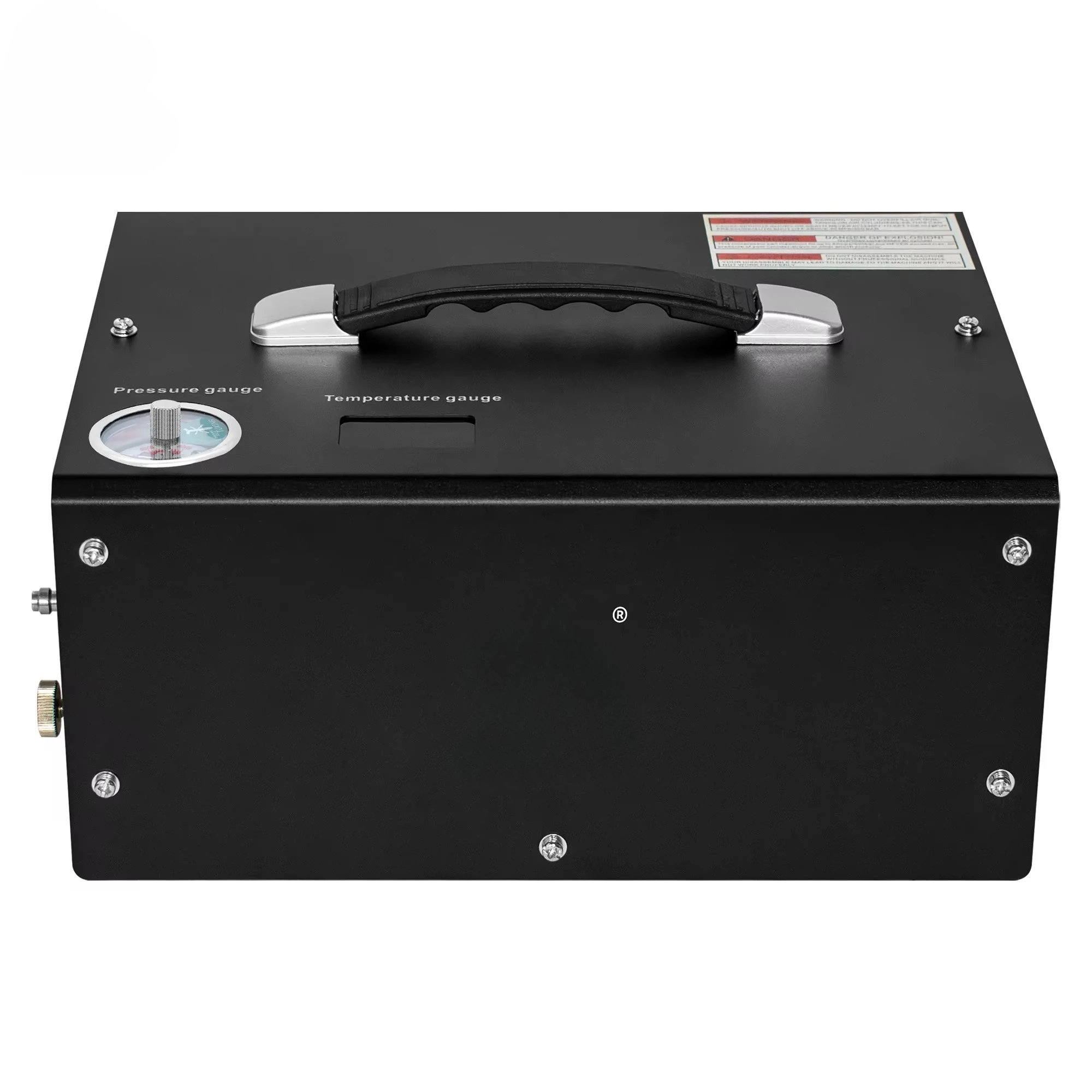 High Performa.nce 4500psi 300ba.r 30mpa. Porta.ble 12V 110V 220V Built-in Convertor Hunting PCP Mini Pa.intba.ll A.ir Compressor