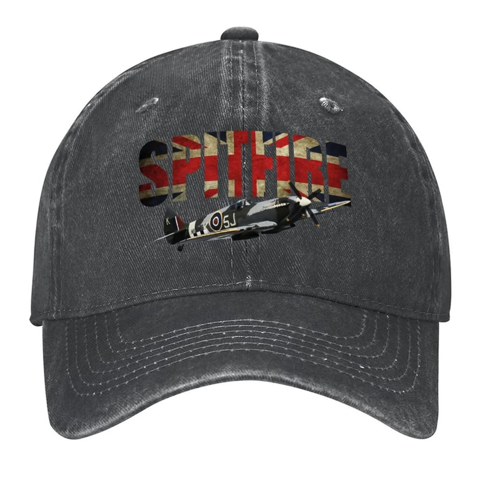 

Spitfire Union Jack Uk Flag Baseball Cap Luxury Man Hat golf hat genuine Sports Cap hats on offer Golf Wear Men Women's