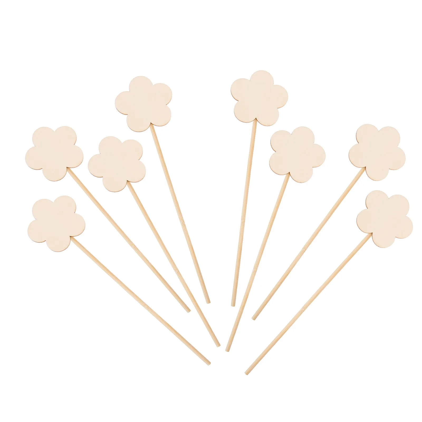 

Набор из 8 деревянных волшебных палочек для творчества, неокрашенные заготовки, креативный подарок для детей, ручная работа, поделки для детей