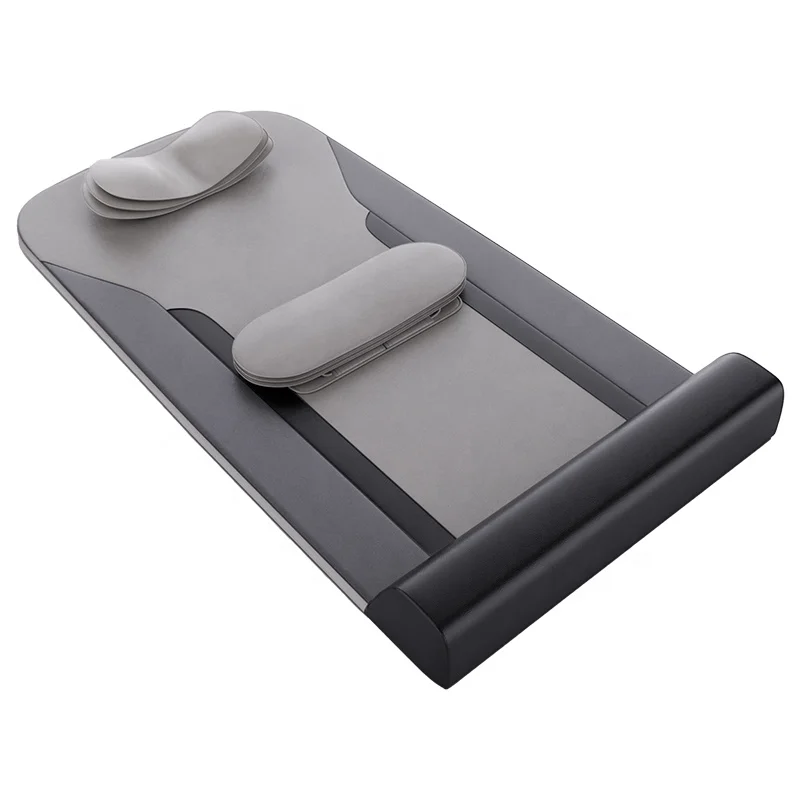 Electric Massage Mattress, 120x60cm Foldable Seat, Full Body Kneading Massager with Air Compression for Home Use