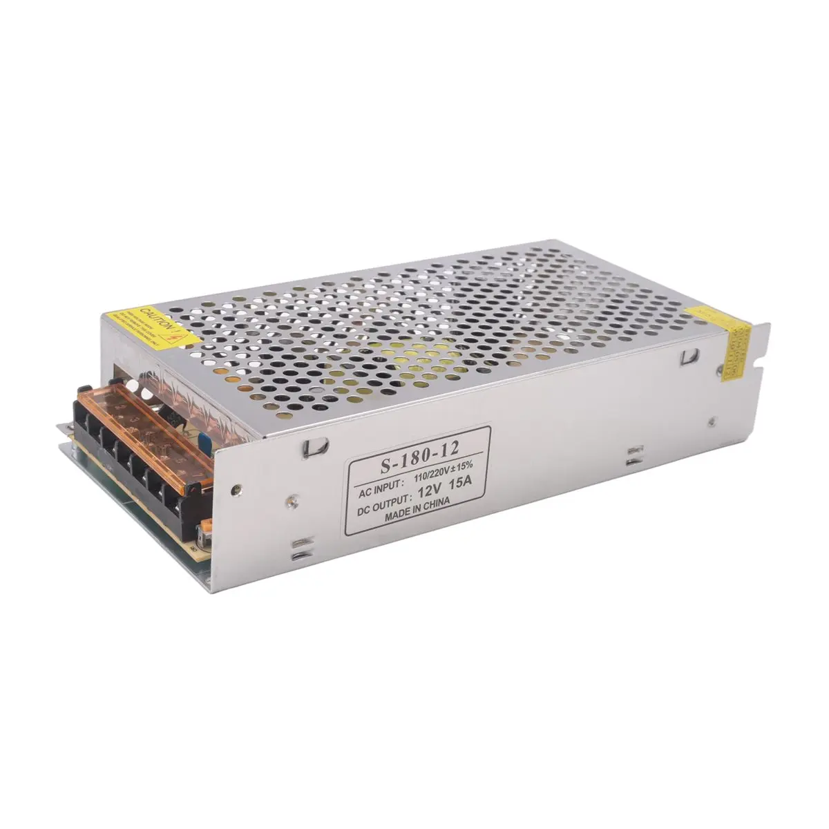 A99X DC 12V 15A 180W Power Supply Transformer Switch AC 110V / 220V to DC 12V 20Amp Switching Adapter Converter LED(15A)