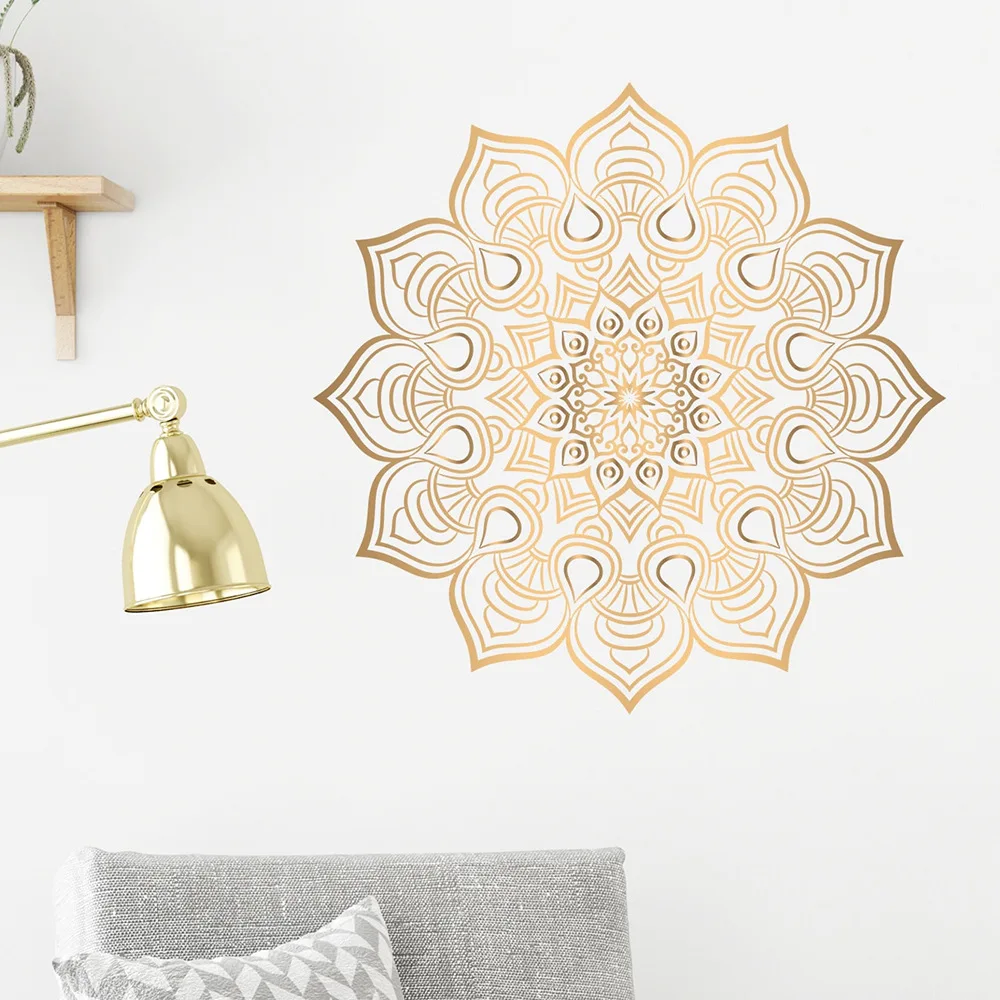 1PCS Art Style Pattern Bedroom Porch Living Room Wall Beautification Decoration Wall Stickers Self-adhesive view 2