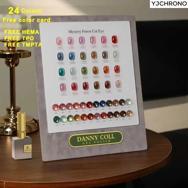 

Hot Magnetic Gel Nail Polish Set With Color Display Luxury Cat's Eye Gel Polish Collection Soak Off UV LED Nail Varnish UV Gel