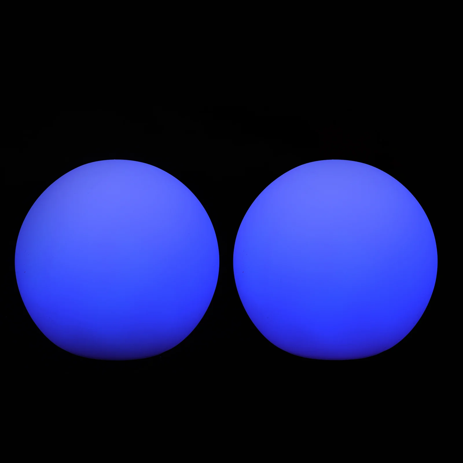 2 قطعة LED مضيئة كرة مستديرة أضواء في الهواء الطلق حديقة ديكورات للباحة الملونة مقاوم للماء مصابيح عائمة لحزب بركة الحديقة #6