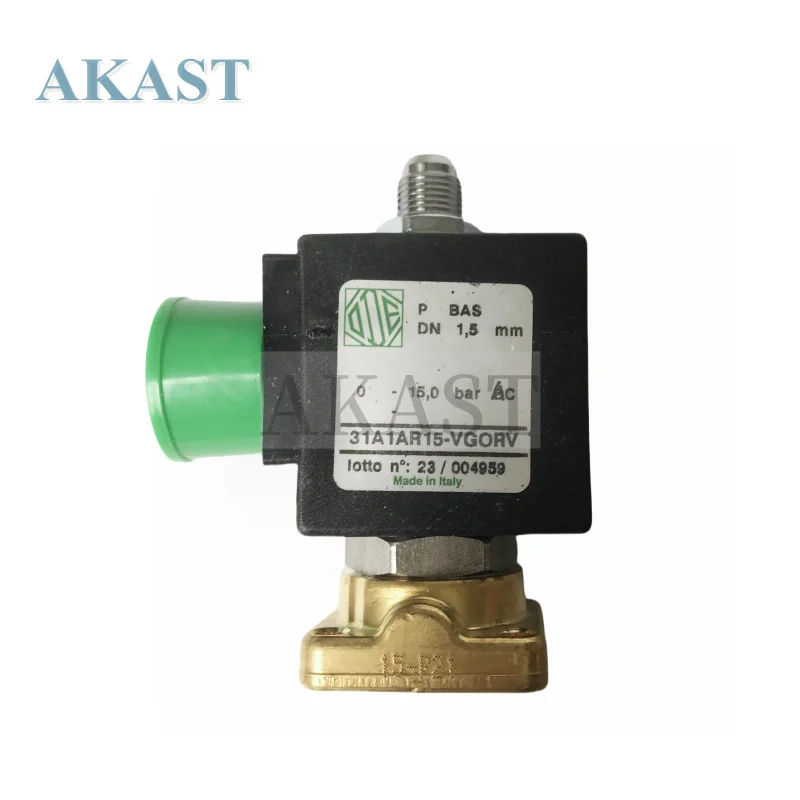 Original Supply Coffee Machine Solenoid Valve 31A1AR15-VGORV Air Compressor Solenoid Valve BDV Coil Loading