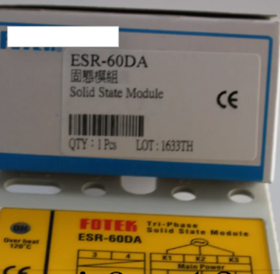 

New Original Fotek three-phase solid-state relay ESR-60DA-H ESR-60DA