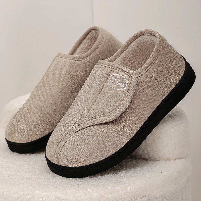 

YRZL/женские нескользящие тапочки 2025, противоскользящая домашняя обувь, домашние теплые термонечеткие зимние тапочки для мужчин, удобная обувь 2025 г.