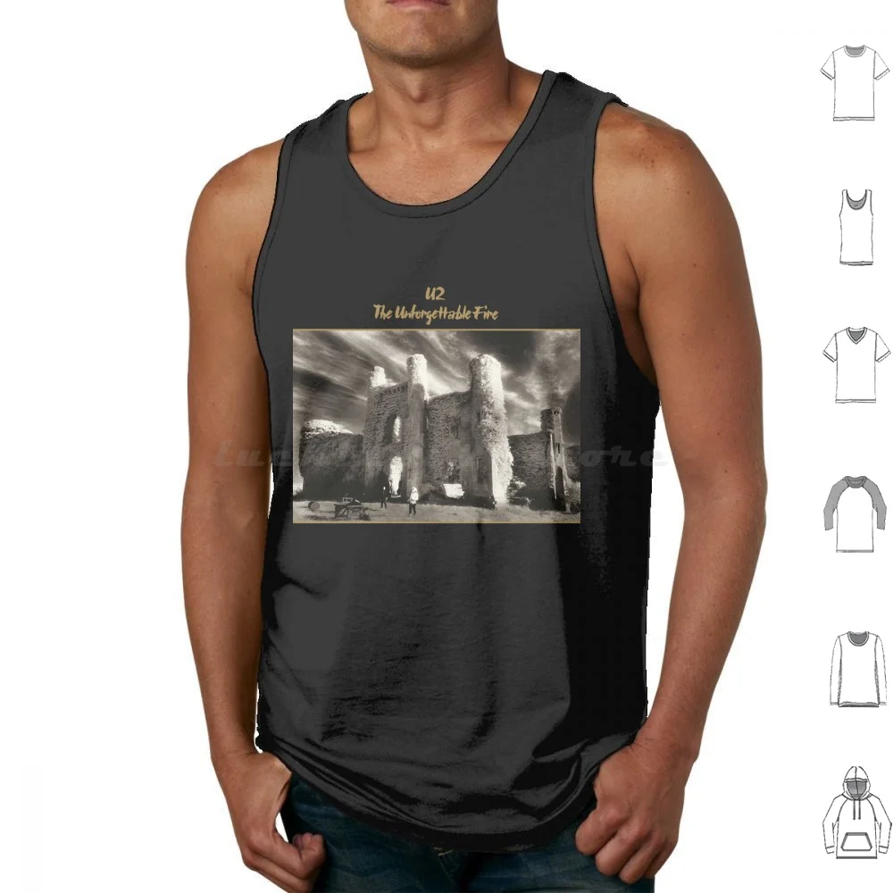 The Unforgettable Fire ( Hq ) Classic Tank Tops Vest Sleeveless The Unforgettable Fire Hq
