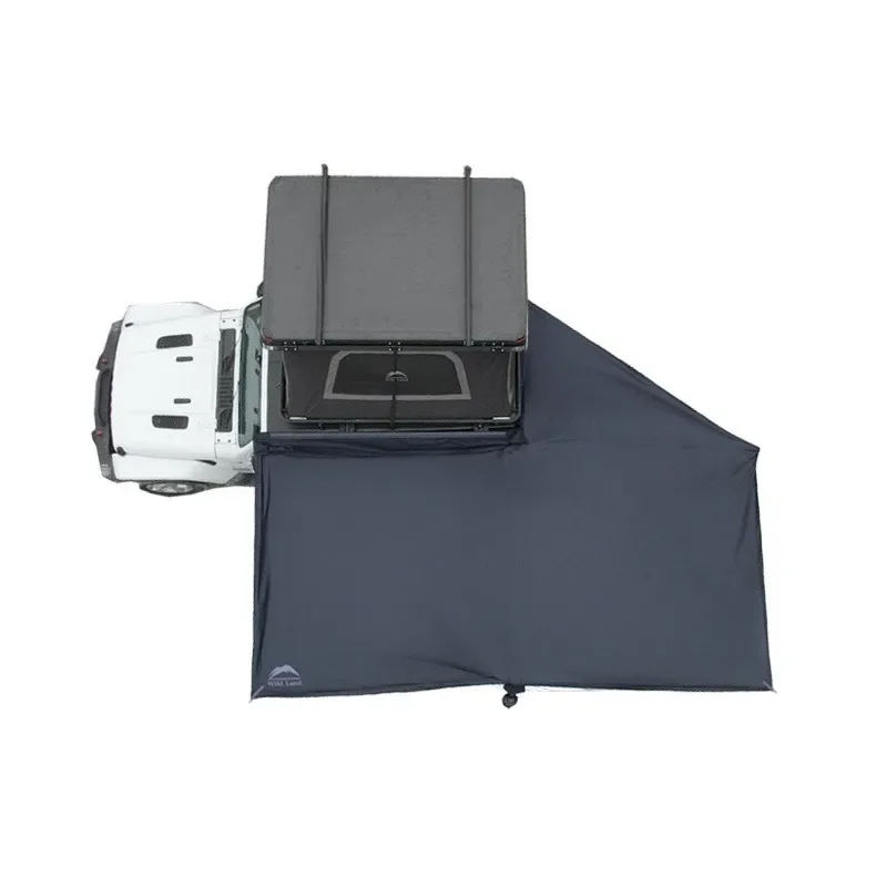 Side tent, fan-shaped side tent, sunshade canopy, automatic pergola