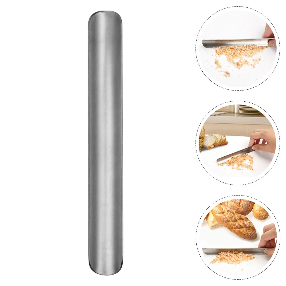 

Bread Crumb Scraper Restaurant Equipment Kitchen Stainless Steel Food Lightweight Cleaning Gadgets Floor Sweeper