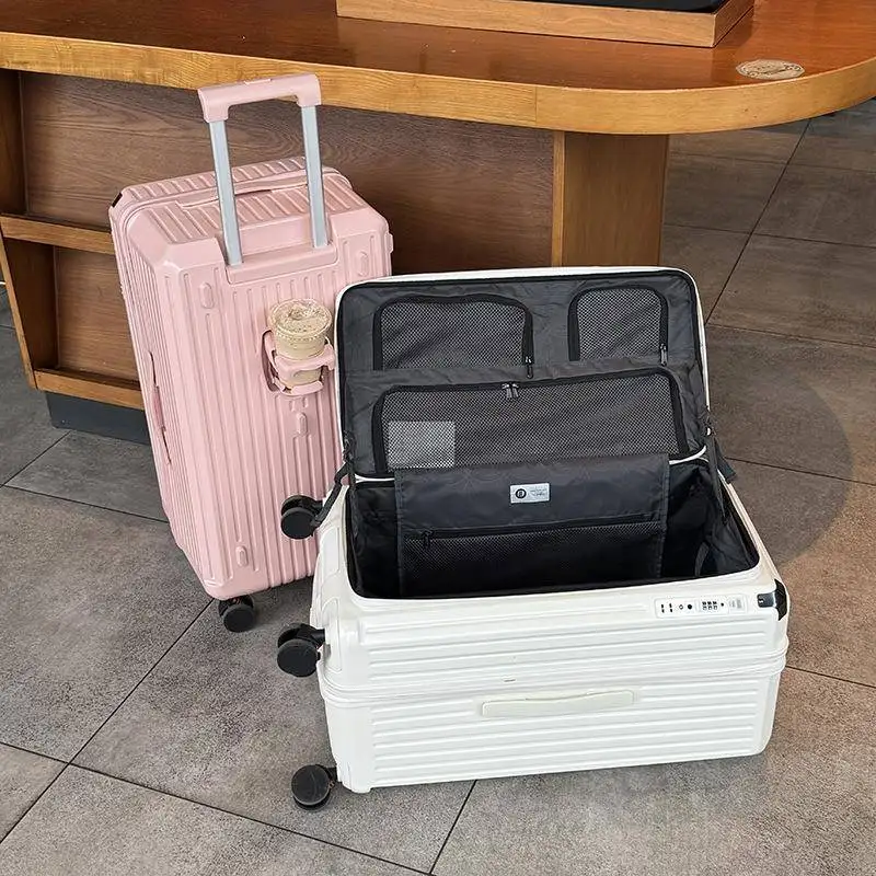 

Expandable Lage Carryon Suitcase 24 Inch Women's Travel Bag Large Capaci Password Lo Rolling Wheel Bag for Men 30 Inch