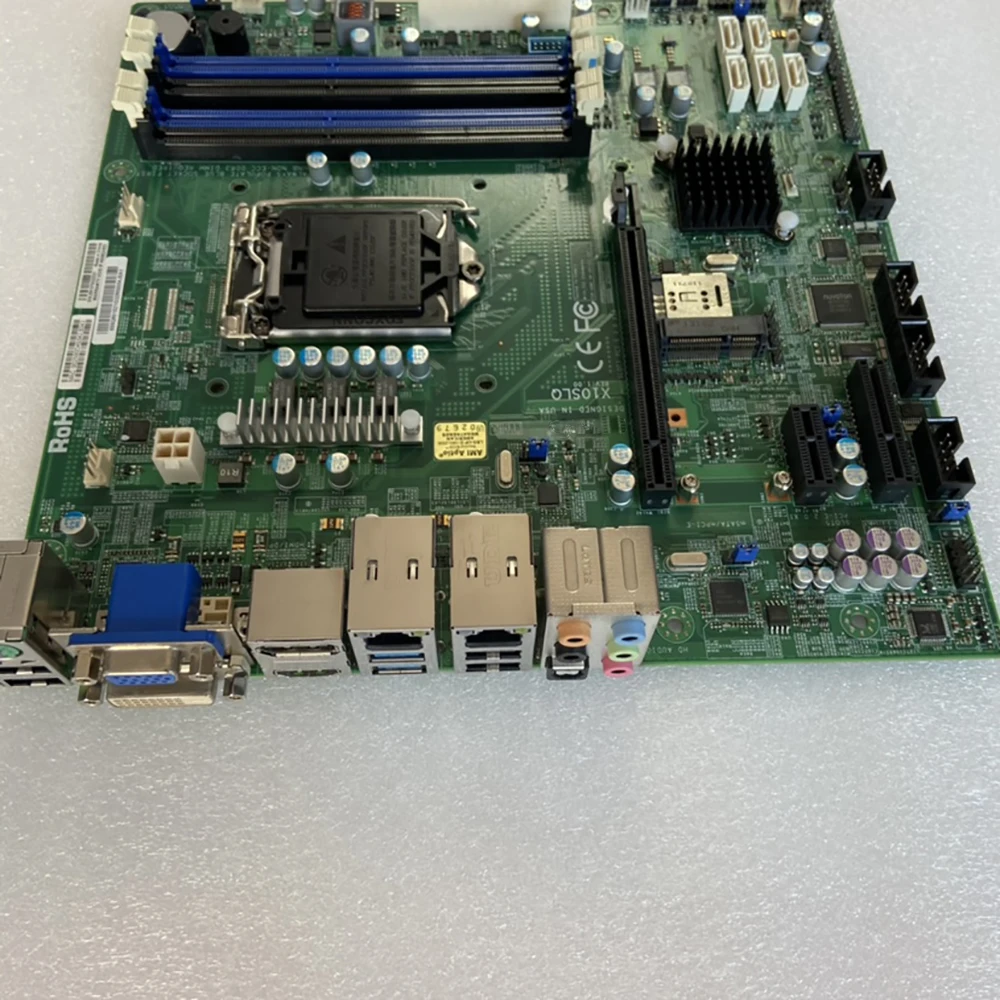 For Supermicro Server Motherboard 4th Gen. Core i7/i5/i3 DDR3 non-ECC LGA1150 X10SLQ