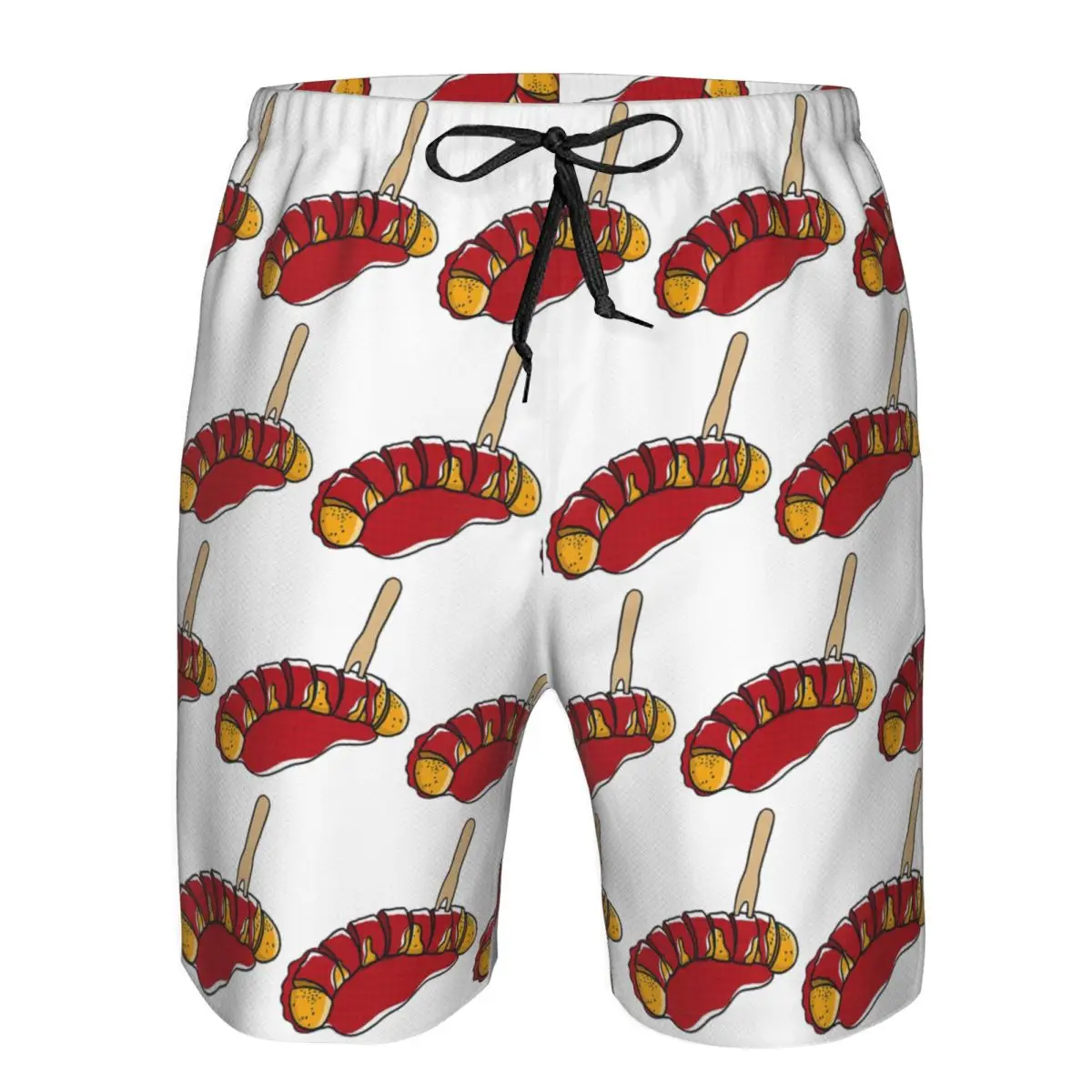 Currywurst Pure Trunks Beach Board Shorts Casual Quick Dry Swimming Summer Men Pants