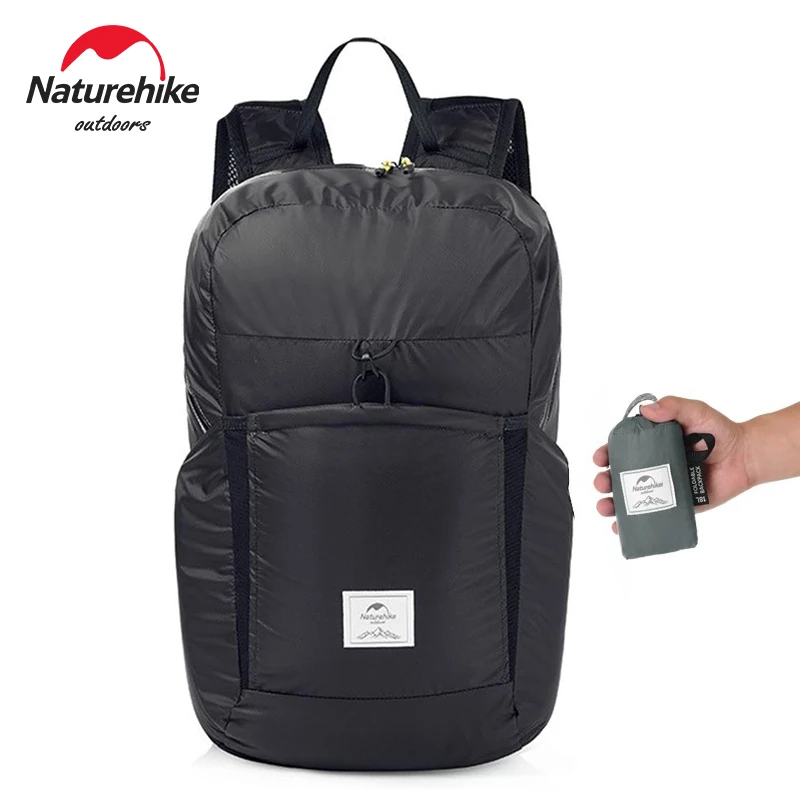 

Туристический рюкзак Naturehike 22L, ультралегкий Складной Водонепроницаемый дорожный ранец для мужчин и женщин, уличный Портативный Женский маленький рюкзак для кемпинга