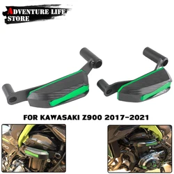 Accesorios de motocicleta, piezas, cubierta del motor, almohadillas de choque, Protector de Marco deslizante, Protector de estator para Kawasaki Z900 Z 900 2017 2018-2021