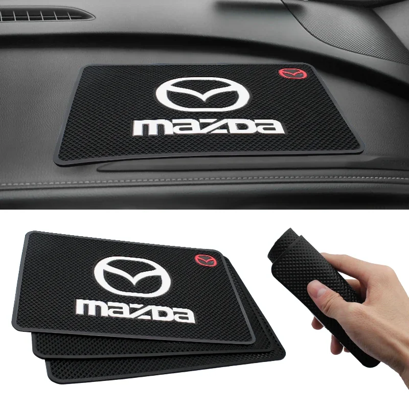 Anti Slip Mat Car Interior Decoration Accessories Car Styling Case For Mazda 3 Angksela Bk CX 5 4 7 8 Atez 6 Gh Gg Gi Auto Goods