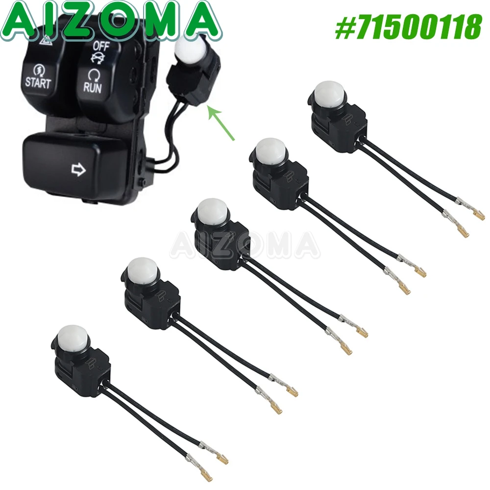 

HD # 71500117 Кнопка включения/выключения мотоцикла, переключатель стоп-сигнала на руле мотоцикла для Harley Dyna FXD FXDB FXDWG FXDL FXDLS Low Rider