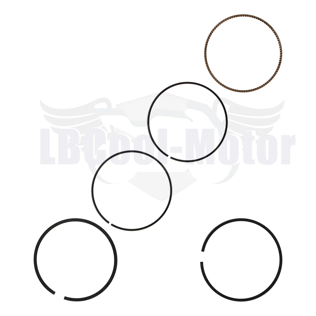 67 مللي متر القياسية اسطوانة المكبس الدائري مجموعة لهوندا CB600F 2007-2010 CBR600RR 2003-2006 CMX500 المتمردين 2017-2018 13011-MEE-305